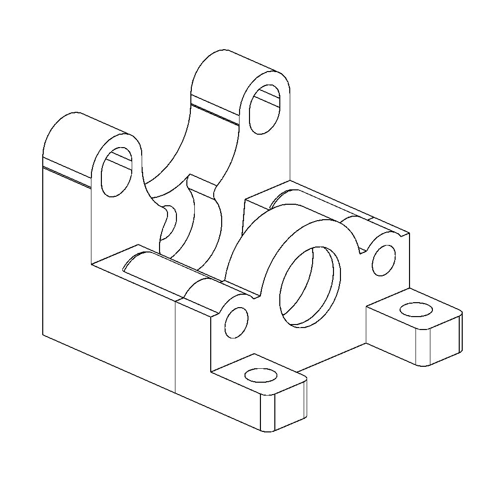 Level Up Your Ride RFM1 Motor Mounts FDM Printed